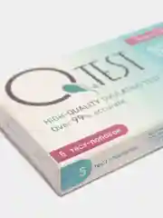 Тест на овуляцию Qtest/ В упаковке 5 тест-полосок