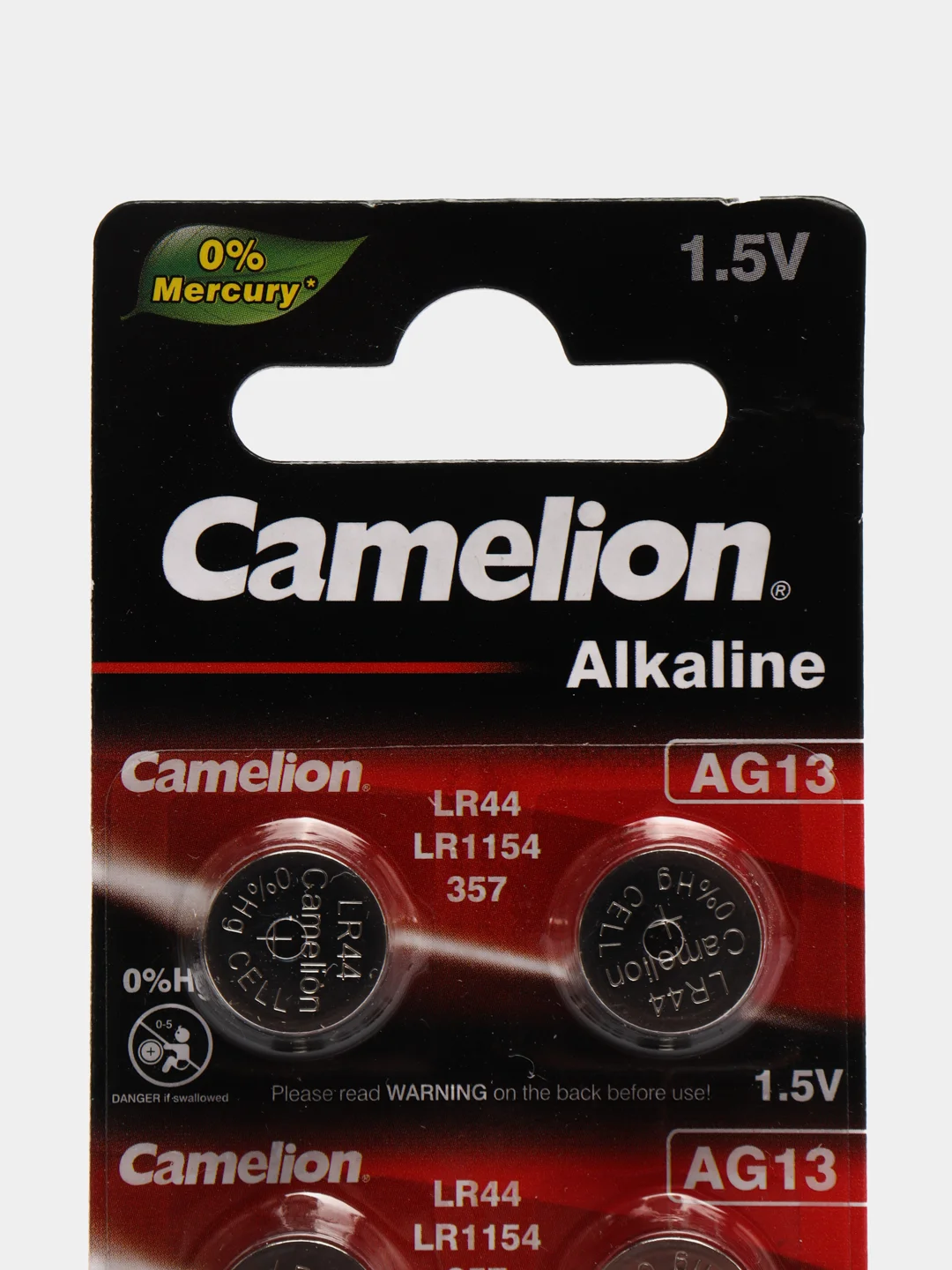 Батарейки Camelion AG13/LR44, A76, G13, 357, 303, SR44, V13GA