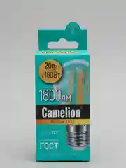 Camelion LED20-A60-FL/830/E27, лампа светодиодная 20Вт, 220В