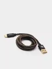 Кабель Denim Floveme, Type C и Micro SD, джинсовый, 3 цвета, 1 метр