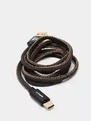 Кабель Denim Floveme, Type C и Micro SD, джинсовый, 3 цвета, 1 метр