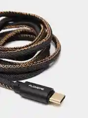 Кабель Denim Floveme, Type C и Micro SD, джинсовый, 3 цвета, 1 метр