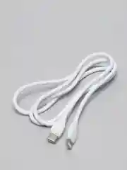 Белый кабель зарядный Borofone BX19 (3A, Type-C/Lightning, Type-C/Type-C для iPhone и Android)