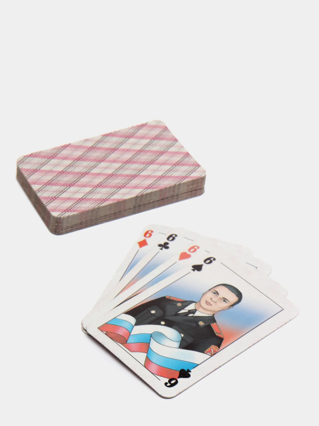 10004 карты игральн."Армейские"36л
