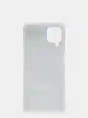 Синий чехол для Samsung A12, A22, A51, A52, A72, S20FE, S21FE, S22 цветы, голограмма