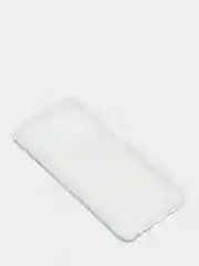 Голубой чехол для Samsung A12, A22, A51, A52, A72, S20FE, S21FE, S22 цветы, голограмма