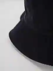 Черный панама вельветовая двусторонняя