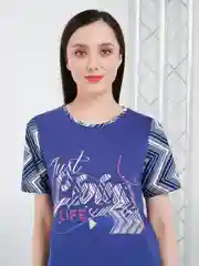 Женская футболка Zarka с принтом