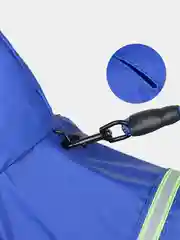 Желтый дождевик с капюшоном для собак из водоотталкивающего материала