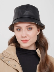Панама из экокожи