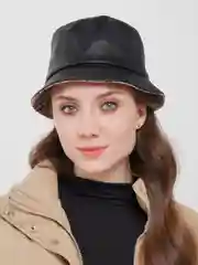 Панама из экокожи