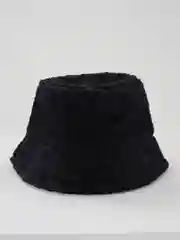Черный панама теплая с ворсом