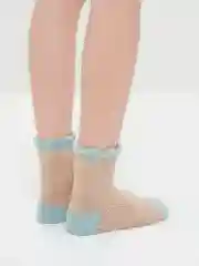 Терракотовый носки мохровые мягкие длинные