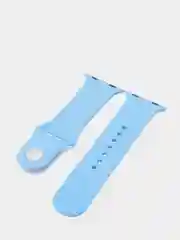 Синий ремешок для Apple Watch, силиконовый