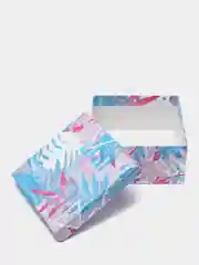 Коробка подарочная картонная яркая, размер 10x10x5 см