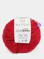 Багровый пряжа Gazzal Baby Wool XL 40% Полиакрил 40% Мериносовая шерсть 20% Кашемир ПА 50г 100м