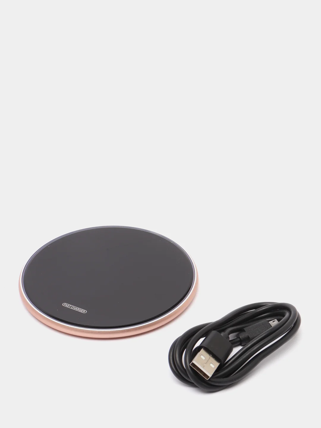 Золотой беспроводная зарядка для Apple, Android 10-20W
