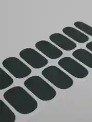 Тёмно-зелёный лаковые полоски для ногтей, накладные ногти, наклейки для ногтей, дизайн ногтей