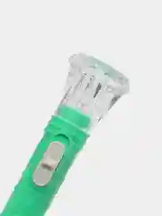 Фонарь ручной на брелоке, 1 LED, рассеиватель цветок, 2.2 х 6.5 см, микс