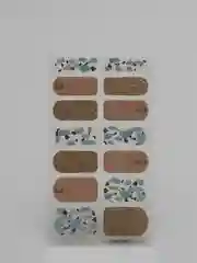Бронзовый лаковые наклейки полоски для ногтей