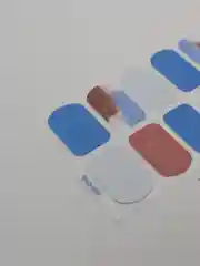 Вишнёвый лаковые наклейки полоски для ногтей