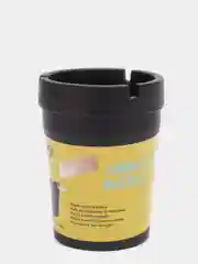 Черный пепельница бездымная, 10.5х7.5 см