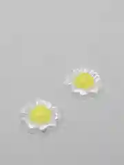 Лимонный кабошон "Цветочек"