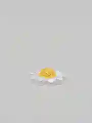 Желтый кабошон "Цветочек"