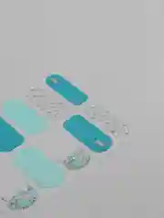 Золотой лаковые наклейки полоски для ногтей