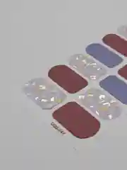 Белый лаковые наклейки полоски для ногтей