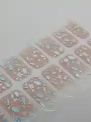 Бирюзовый лаковые наклейки полоски для ногтей