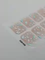 Бирюзовый лаковые наклейки полоски для ногтей