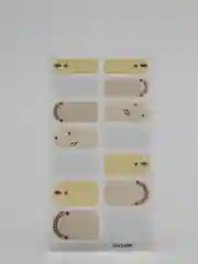 Карамельный лаковые наклейки полоски для ногтей