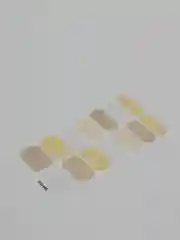 Карамельный лаковые наклейки полоски для ногтей