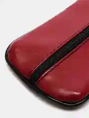 Коричневый ключница из экокожи