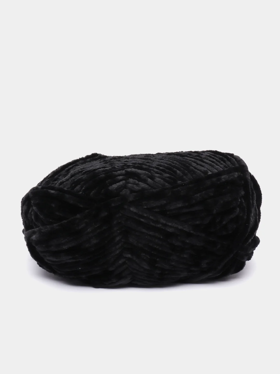 Черный пряжа Плюшевая Himalaya Velvet 100% Полиэстер 100г 120м