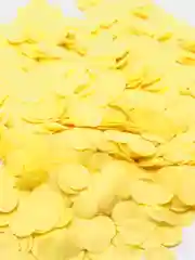 Желтый конфетти круглые