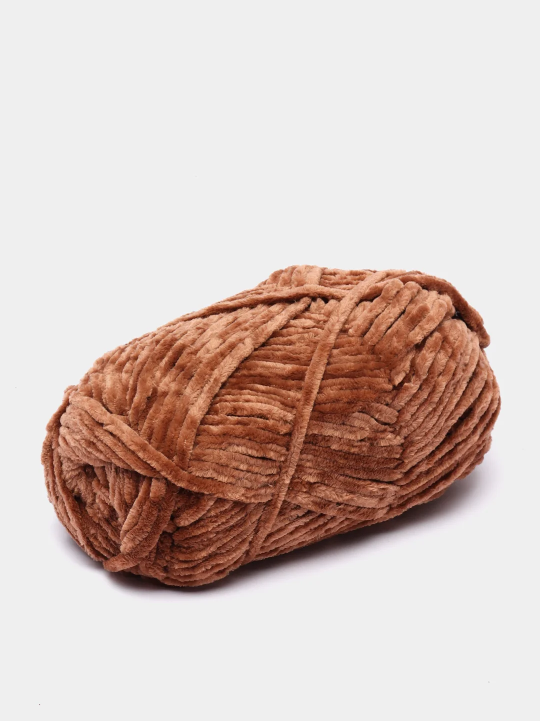 Коричневый пряжа Плюшевая Himalaya Velvet 100% Полиэстер 100г 120м
