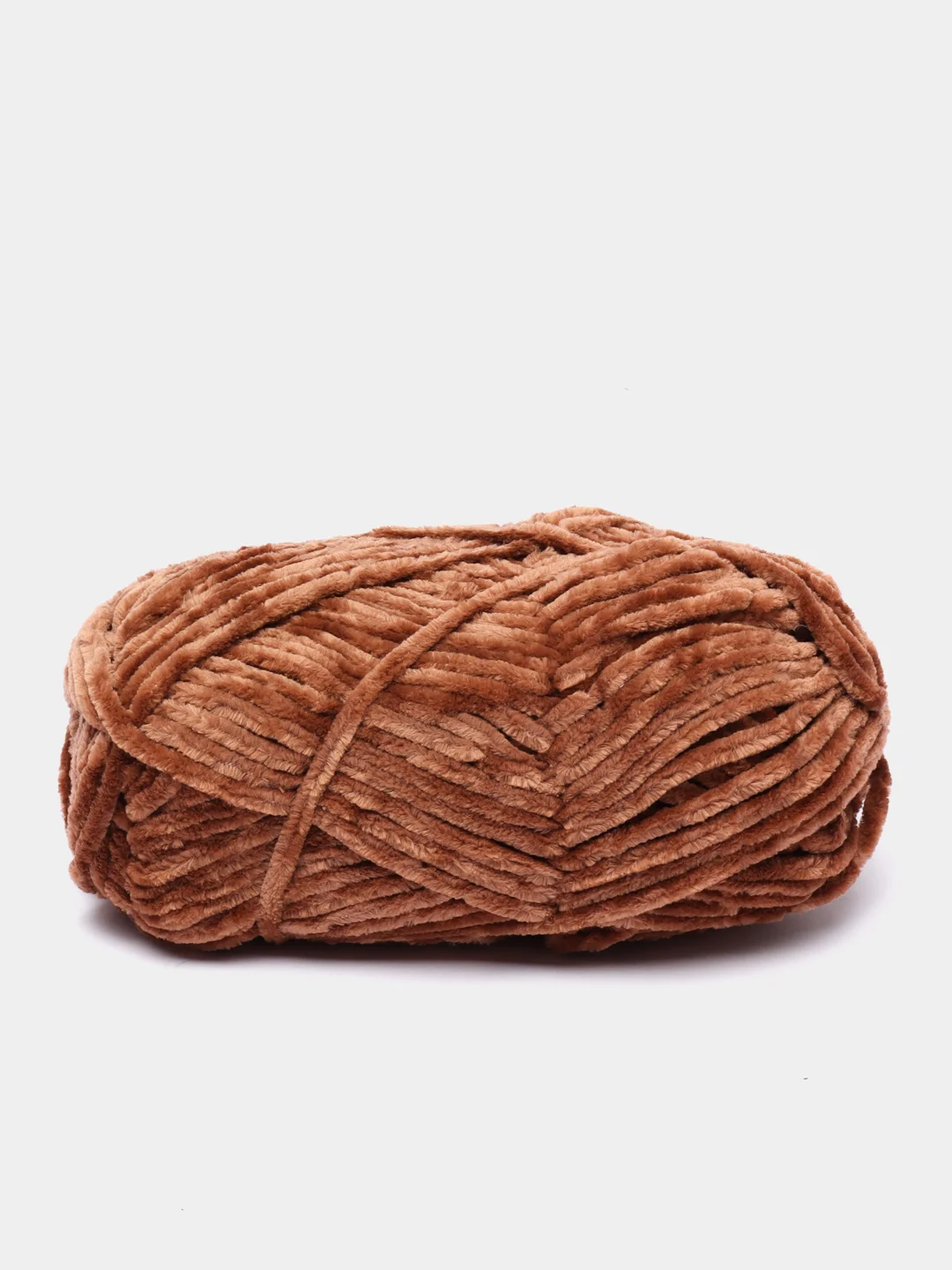 Коричневый пряжа Плюшевая Himalaya Velvet 100% Полиэстер 100г 120м