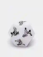 Белый эротические игральные секс-кубики для взрослых с позами
