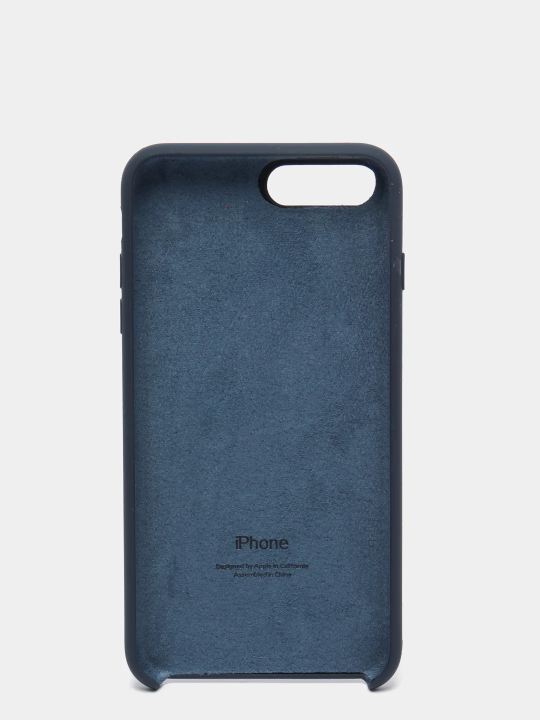 Темно-синий чехол Silicone Case ( Чехол силиконовый ) для iPhone 7/ iPhone 7 plus