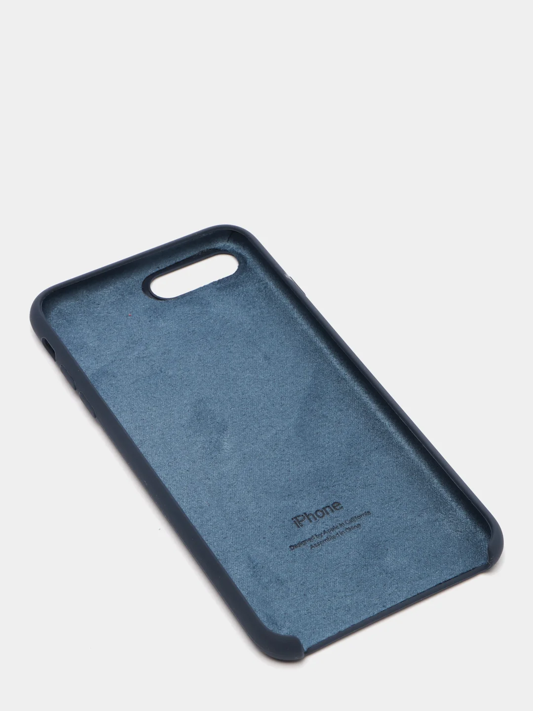 Темно-синий чехол Silicone Case ( Чехол силиконовый ) для iPhone 7/ iPhone 7 plus