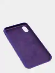 Фиолетовый чехол Silicone Case ( Чехол силиконовый ) для iPhone XS / XS MAX
