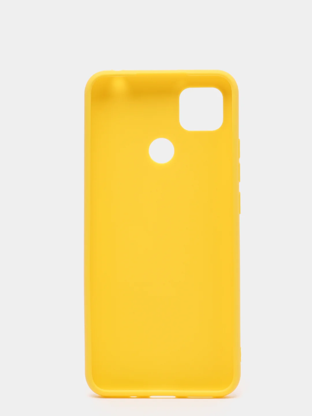 Желтый чехол силиконовый для Xiaomi Redmi 9C
