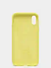 Желтый чехол Silicone Case ( Чехол силиконовый ) для iPhone XS / XS MAX