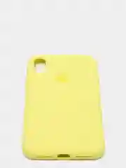 Желтый чехол Silicone Case ( Чехол силиконовый ) для iPhone XS / XS MAX