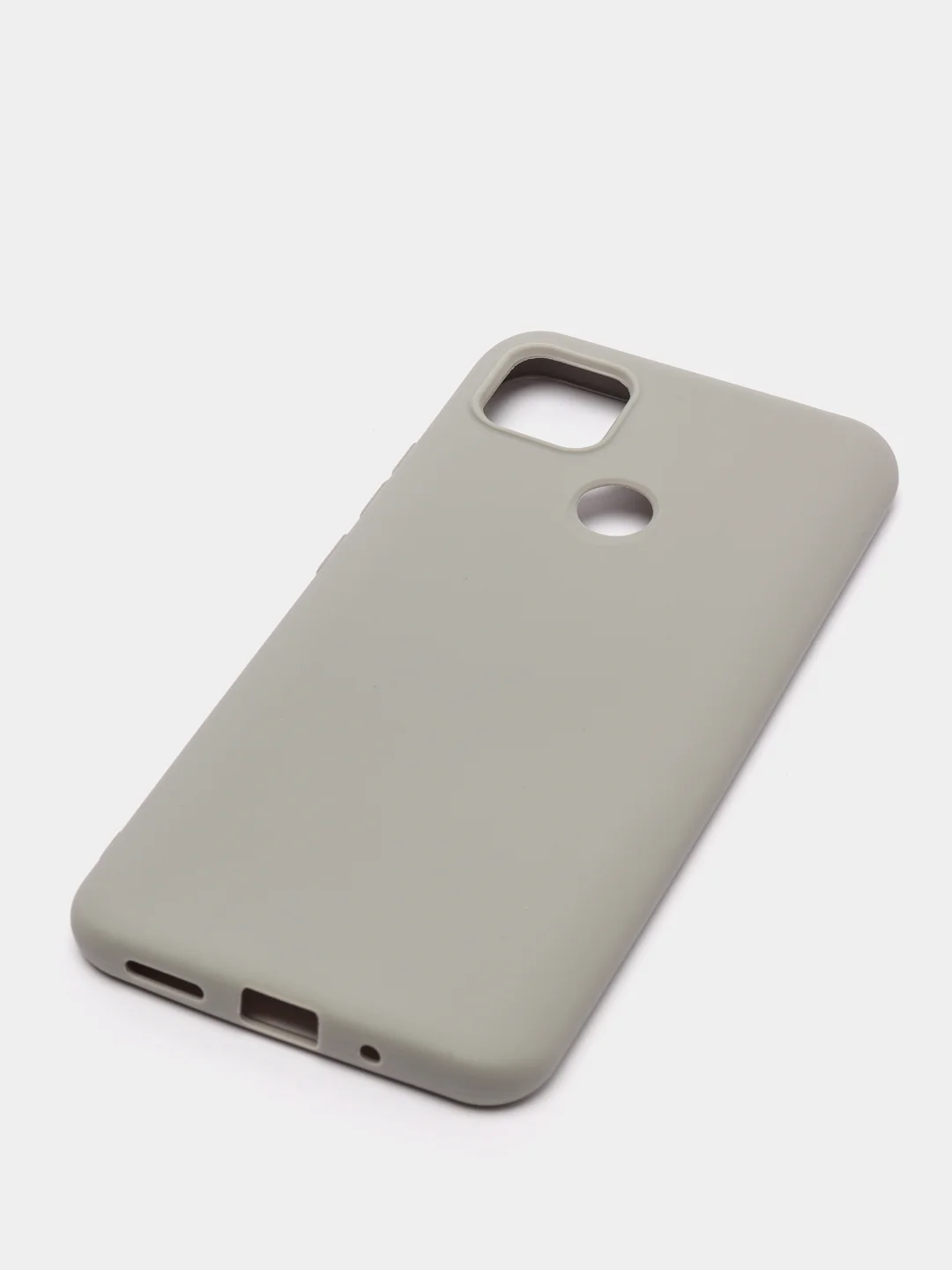 Серый чехол силиконовый для Xiaomi Redmi 9C