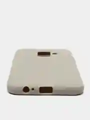 Серый чехол Samsung Galaxy A6 (2018), Самсунг Галакси А6 2018, силиконовый цветной матовый