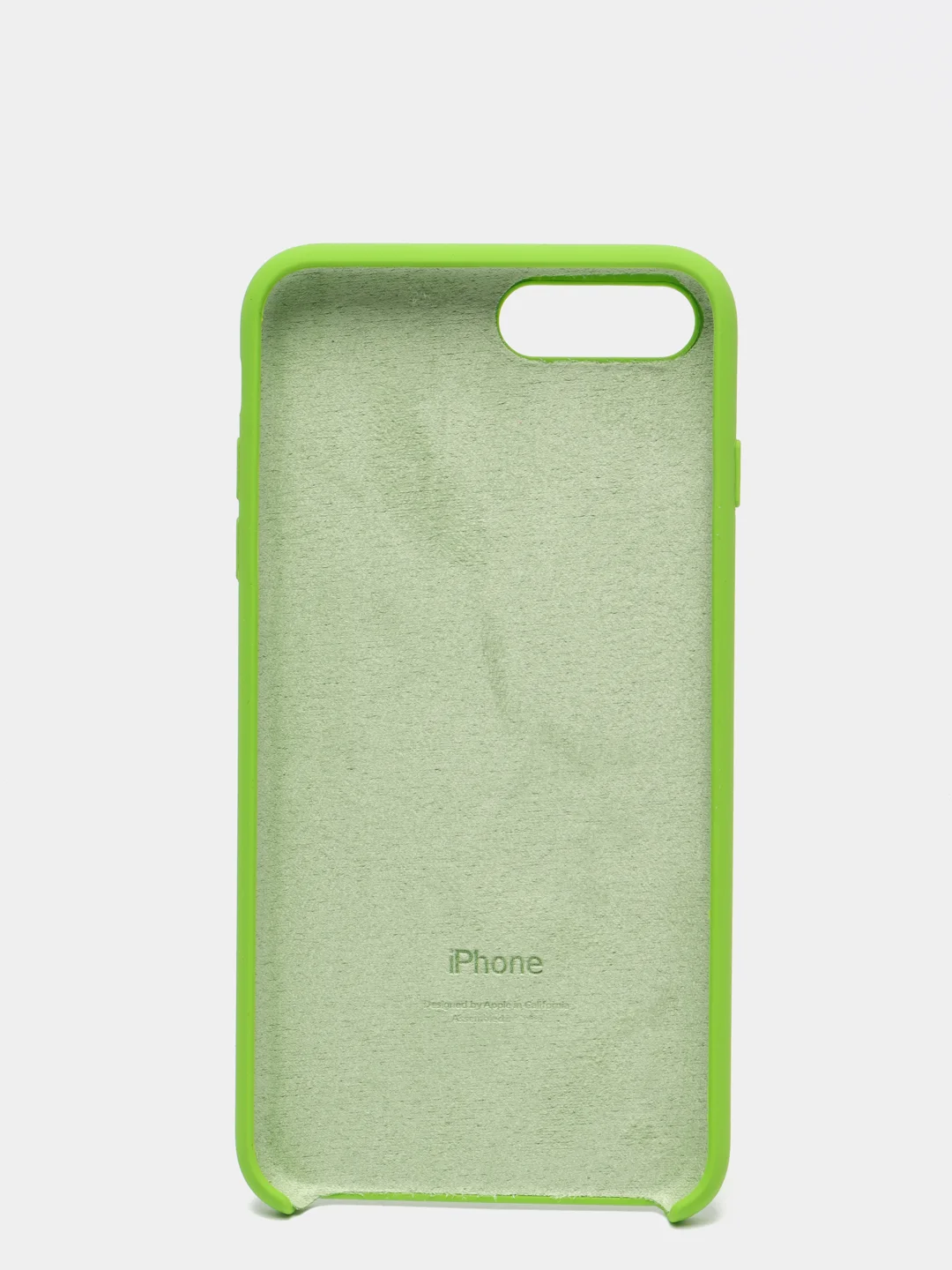 Зеленый чехол Silicone Case ( Чехол силиконовый ) для iPhone 7/ iPhone 7 plus