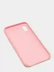 Розовый чехол Silicone Case ( Чехол силиконовый ) для iPhone XS / XS MAX
